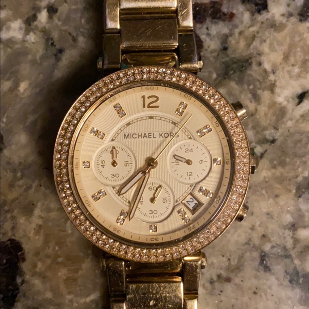 Michael Kors gold watch